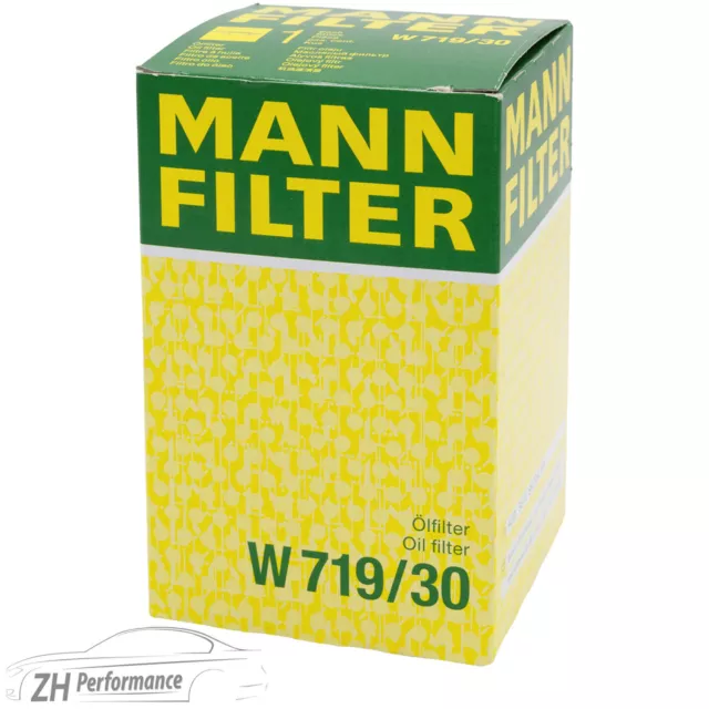 MANN Ölfilter Inspektion Set Audi A3 A4 A6 Seat Skoda VW Golf 4 5 6 Touran T5 2