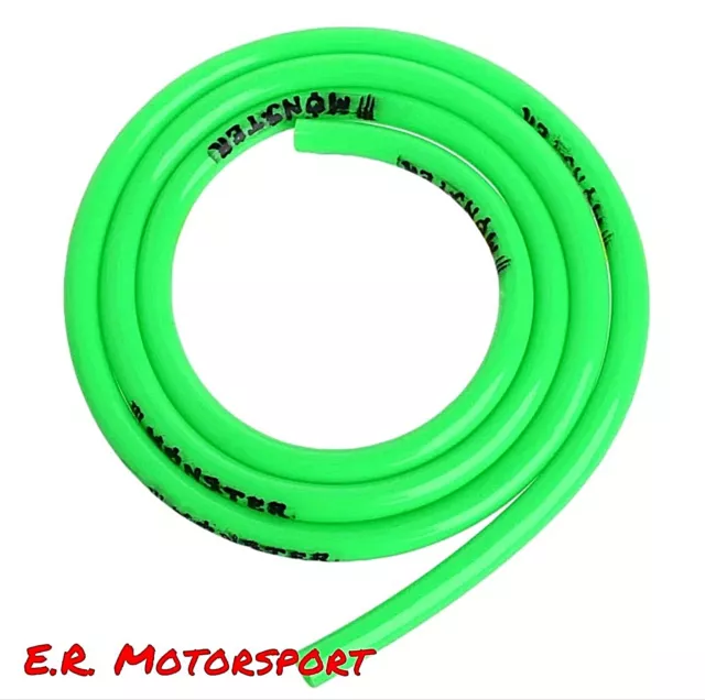 Tubo speciale per benzina Colore Verde diam. int 6 mm est. 8 mm