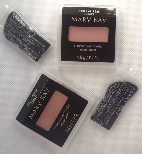Mary Kay chromafusion Blush 4.8g & Compact Blush Brush