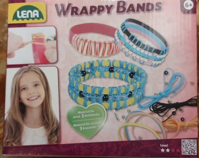 Wrappy Bands Kreativset armbänder DIY Kit Set Schmuck Bastelset Armband basteln