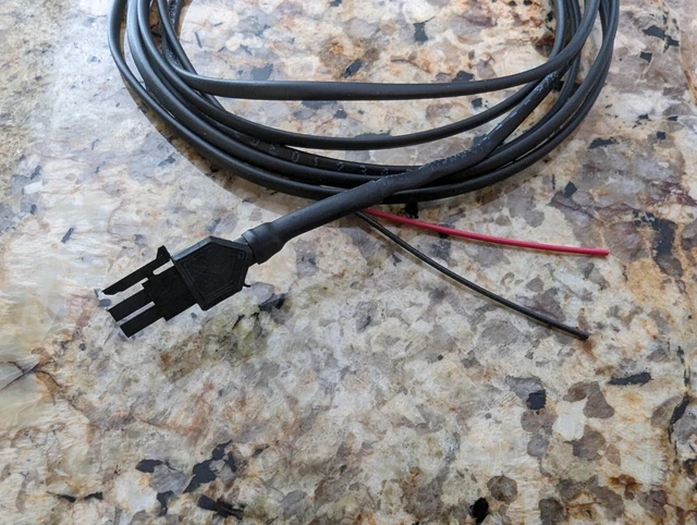 DIY DC24 Male ONLY to bare wires 2 Pin Extension 5 foot for Neptune Systems Apex