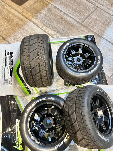 LOUISE 2 Pneus Et Jantes X-Uphill Pour Traxxas XMaxx 3297B – Technologie MFT, Gomme SPORT Medium-Soft, Accroche Exceptionnelle En Tout Terrain