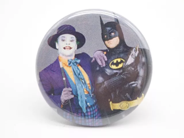 Batman and The Joker Retro Lapel Pin Button