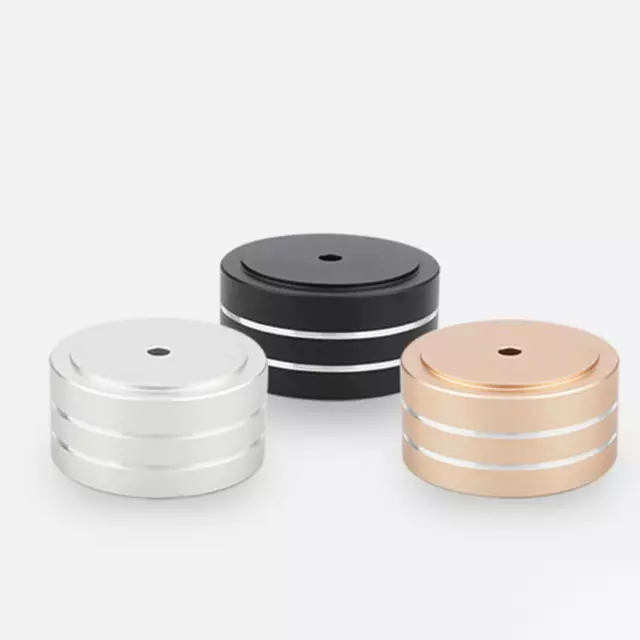 Pieds d'isolation de plateau tournant HiFi en aluminium haut-parleurs de support