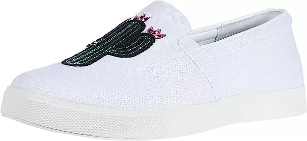 KATY PERRY CANVAS Slip-On Shoes - The Kerry Women's Sneakers White ...