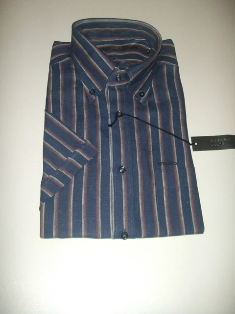 Chemise Ungaro Homme - Taille 39 - Bleu - 100% Coton - Très Bon État