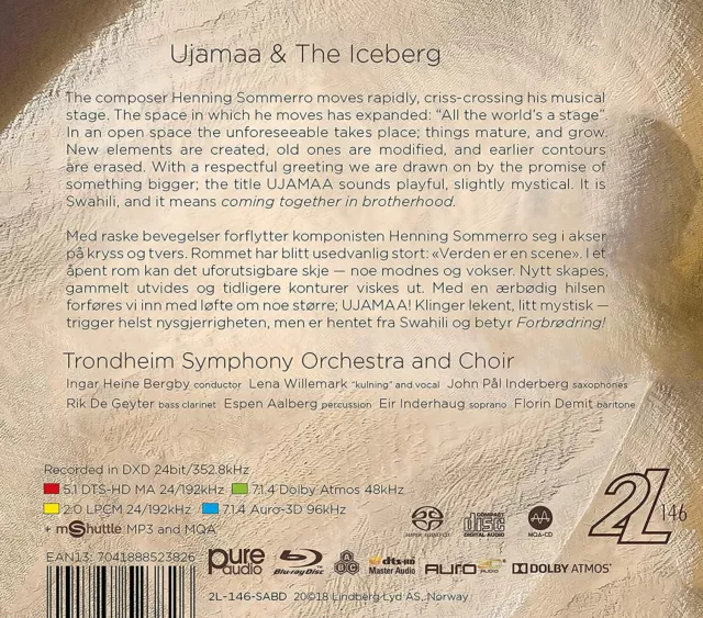 Bergby,Ingar Heine/Trondheim Symphony Orchestra Ujamaa & Iceberg (CD) 3