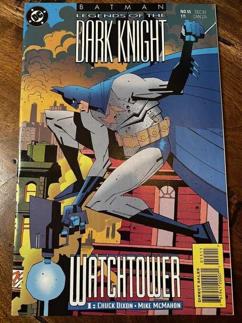 Vtg 1994 DC Comics BATMAN Legends Of The Dark Knight WATCHTOWER Issue #55 Comic