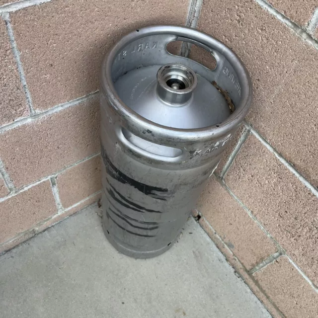 1/6 Barrel Empty Beer Keg 5.16 Gals