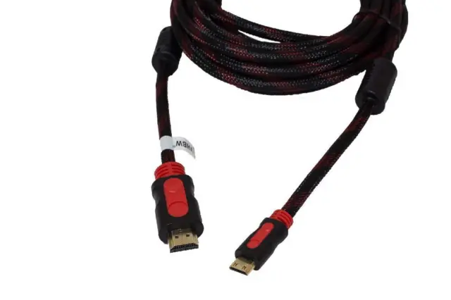 Câble HDMI 5,0 m POUR SONY Cybershot DSC-HX7V DSC-HX9V DSC-HX10V