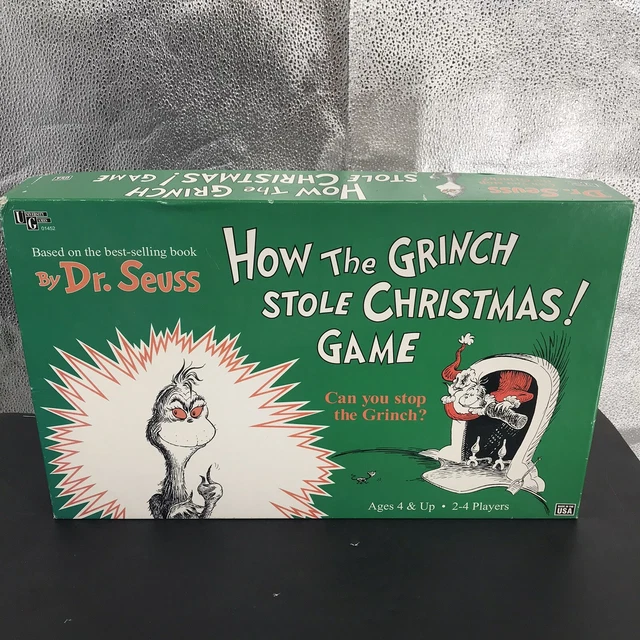 HOW THE GRINCH Stole Christmas Board Game Parts Dr. Seuss 1997 12.00