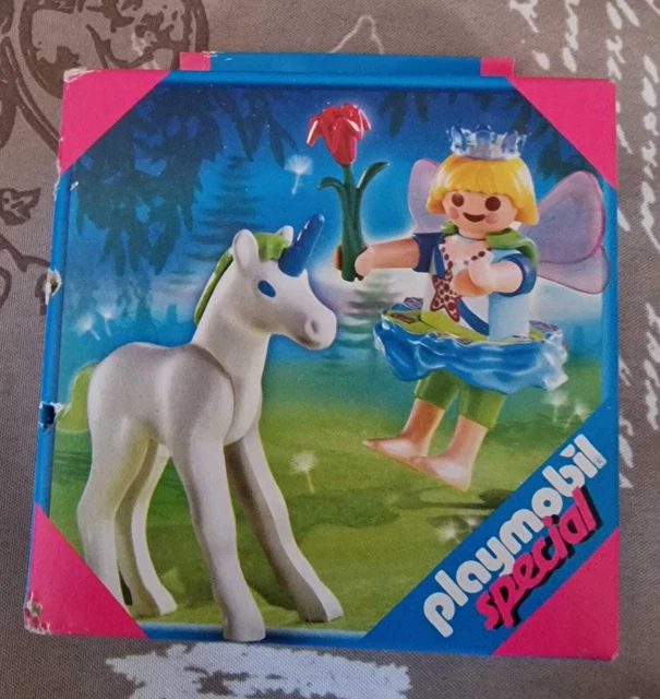 Playmobil 5352 La Fée Du Soleil Avec Bébé Pégase Vent D'Été - Princesses