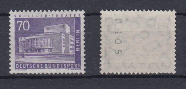 Berlin 152 xvK RM mit ungerader Nummer Berliner Stadtbilder 70 Pf postfrisch