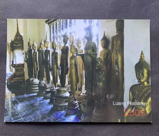 CPM AK THAILAND-Laos-Luang Prabang Buddha Postkarte Asia