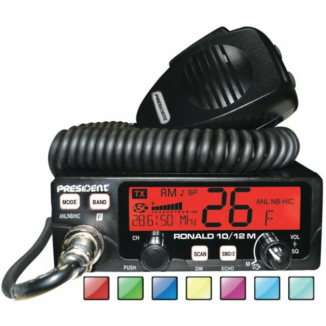 President Ronald USA 10 Meter Radio 60+ Watts!! Att: Jeep, UTV, and 4X4's President Ronald USA 10 Meter Radio 60+ Watts!! Att: Jeep, UTV, and 4X4's