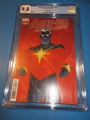 Genis-Vell Captain Marvel #2 Great Noto Variant CGC 9.8 NM/M Gorgeous Gem Wow