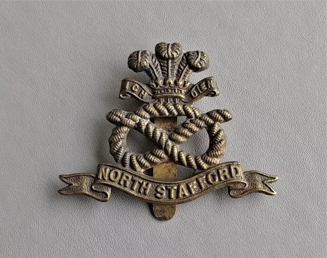 WWI Military Badge - North Stafford Regiment