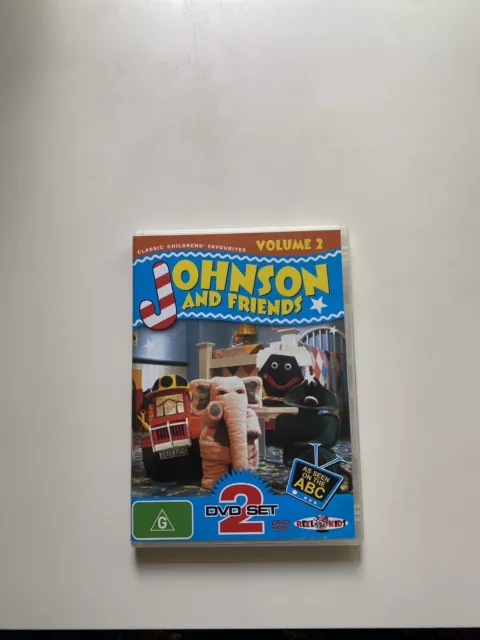 JOHNSON AND FRIENDS DVD Show Volume 4 V4 PAL ABC VGC 2 Discs Free Postage