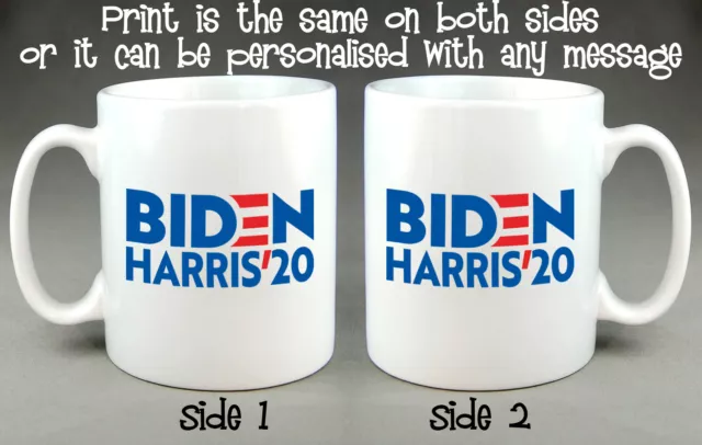 Biden Harris 20 Mug - Joe Kamala 2020 USA Democrats Feminist Anti Trump