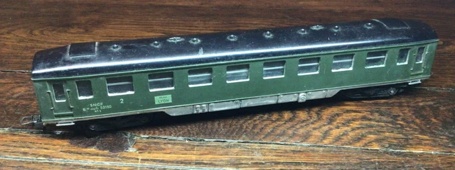 Voiture de banlieue Hornby-acHO réf 735 SNCF 2ème classe