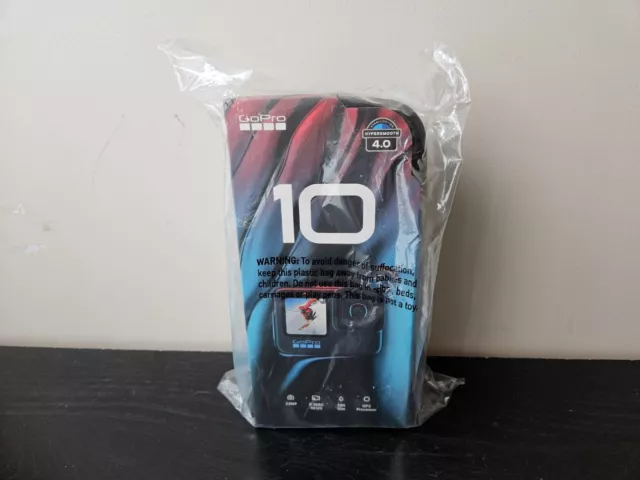 NEW! GoPro HERO 10 Black 5.3K UHD Action Camera - SEALED