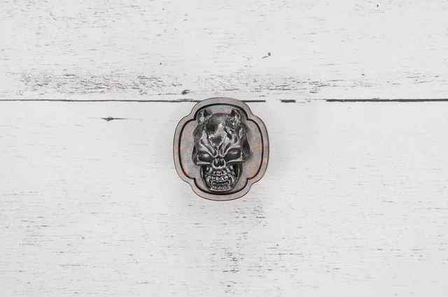 Steel Flame X Nifty Crew X BRNLY Coin – Skull