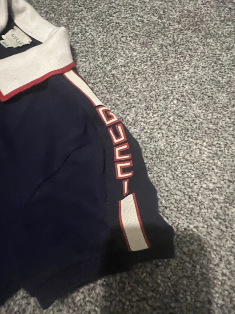Polo Ragazzi Autentica Navy Gucci Età10 2