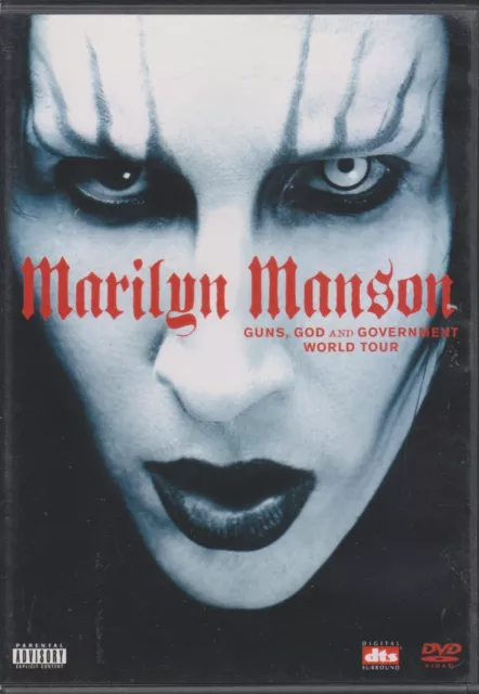 Marilyn Manson - Guns, God, and Government World Tour - DVD - TBE