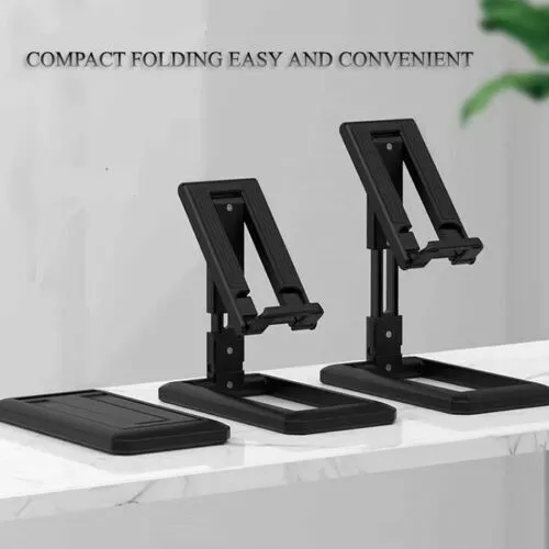 Adjustable Universal Mobile Phone Tablet Desk Stand Bracket Holder Foldable UK