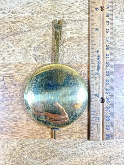 Old Clock Pendulum 5 3/8 Inches Long 3.6 oz (KD080)
