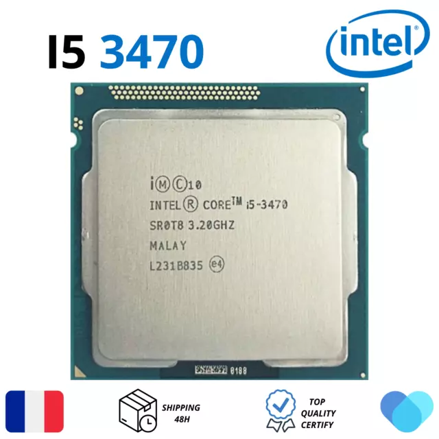 Intel Core i5-10400F  Processeur 2.9 GHz 6 Cœurs 12 Threads CPU