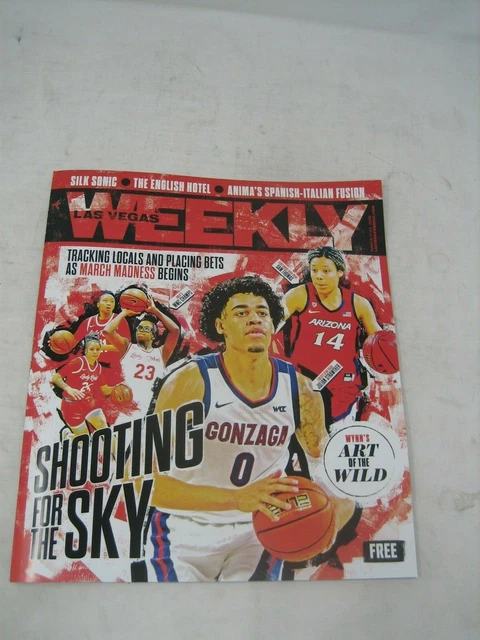 Las Vegas Weekly Magazine March Madness Mar 17-23 2022 Issue Ncaa Basketball
