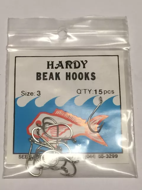 150 Size 3 Hardy Beak Suicide Fishing Hooks