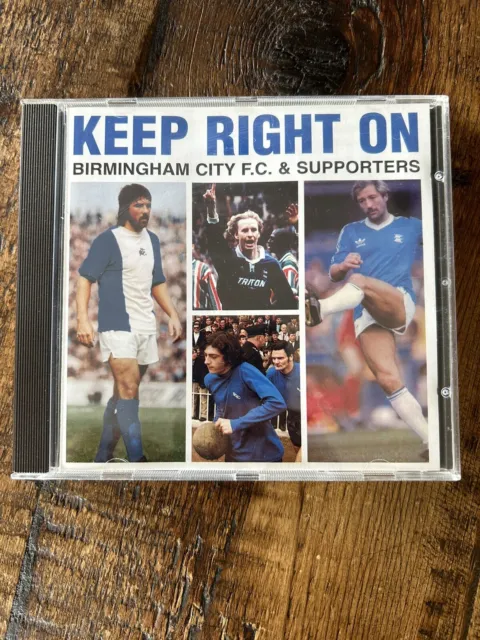 Birmingham City FC & Supporters - Keep Right On CD 1997 MEGA RARE Factory Press