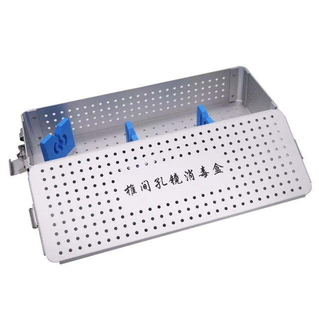 Sterilization Box Tray Case Surgical Instruments Aluminium Box，360*120*60mm