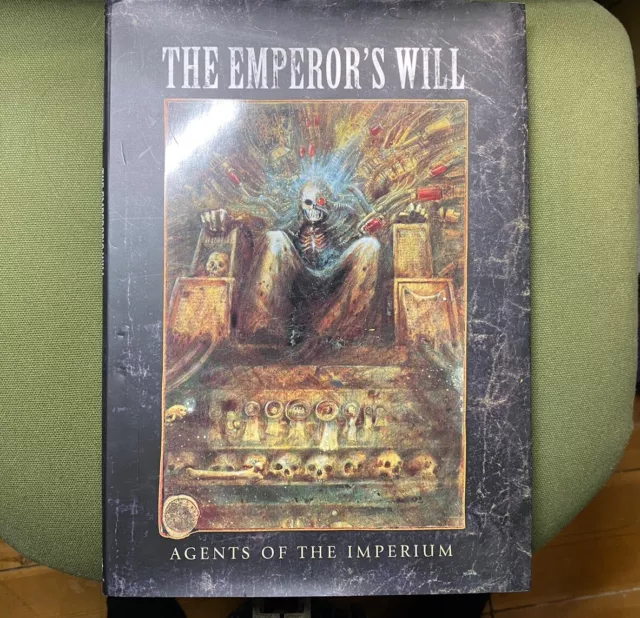 Warhammer 40k The Emperors Will Agents of the Imperium Art Book Hardback 2011