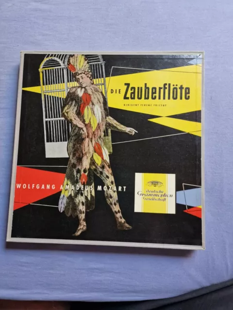 Die Zauberflöte Mozart Ferenc Fricsay 3 LP Box  Vinyl