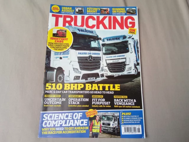 Trucking Summer 2018 KJ Reynolds Somerset Ltd,Richard Read, Falkirk Car Carriers