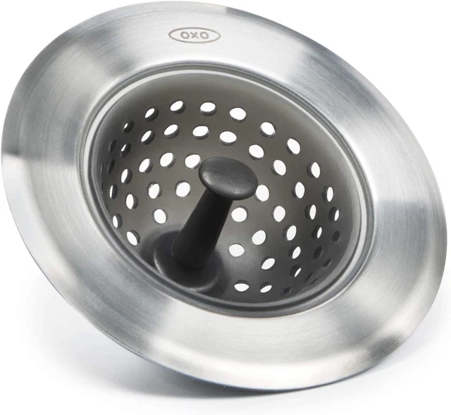 Oxo Good Grips Silikon Waschbecken Sieb Dirt Abfall Fänger Küche Reinigung Gerät