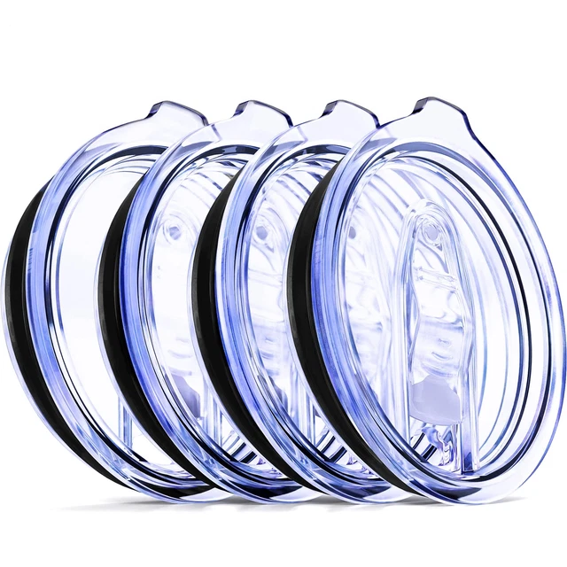 20/10 OZ - 4 Replacement Lids for Yeti Tumblers like Yeti Lids - 3.3 Inch Diamet