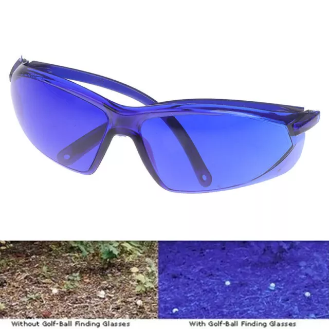 Golf Ball Finding Glasses Sports Sunglasses Fit for Running Golf Driv^^i