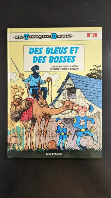 BD Les Tuniques Bleues nº25 Des Bleus et des Bosses 1989 Lambil Cauvin Dupuis Ed