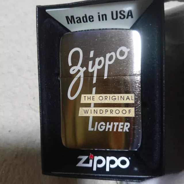 Zippo 2013, "Zippo the Original Windproof Lighter" 1941 Replica w/ Box Unfired