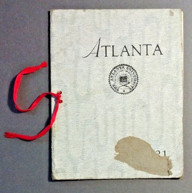 1931 The Atlanta University Commencement Exercises Program