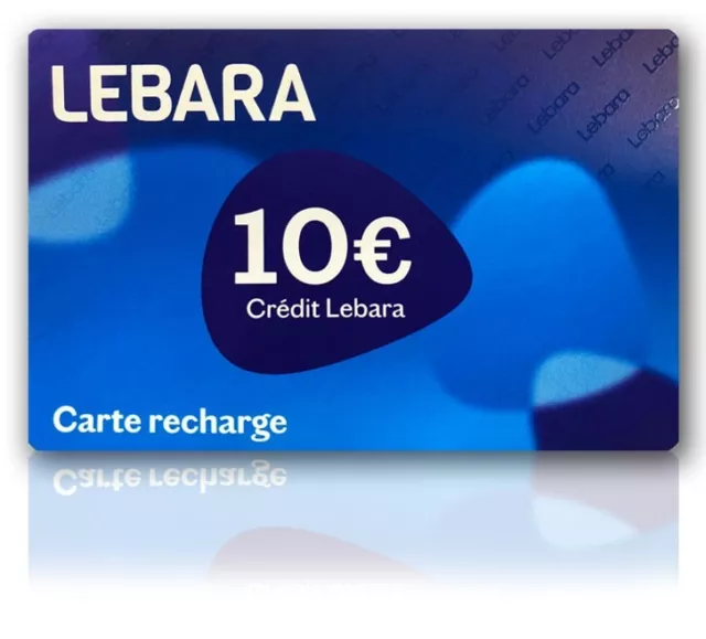 Carte Sim Lebara Mobile Sans Engagement Sans Abonnement Neuf