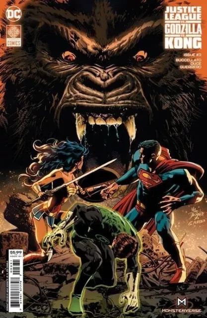 Justice League Vs Godzilla Vs Kong #3 Mike Deodato Jr Variant (20/12/2023-Wk2)