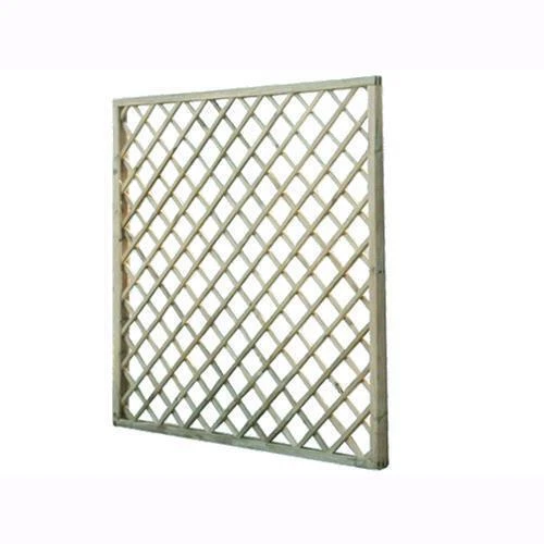 Panel De Madera Liso Con Arco De 180x180 Cm Para Cerramiento De Jardin - 7
