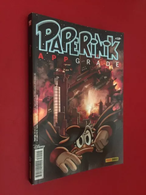 Walt DISNEY - PAPERINIK APPGRADE n.15 (2013) Fumetto OTTIMO + Doppia CARTOLINA