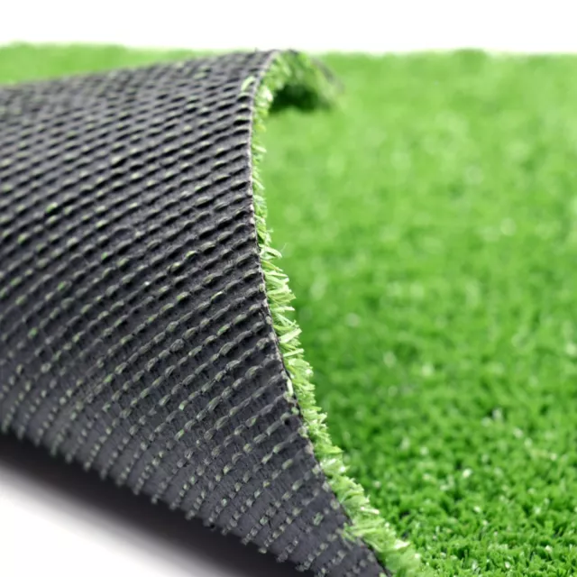 Budget Artificial Grass 7mm Cheap Value Fake Lawn Astro Turf Balcony Hot Tub