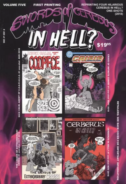Swords Of Cerebus In Hell Tp Vol 5 Vf/Nm Aardvark Vanaheim Hohc 2021